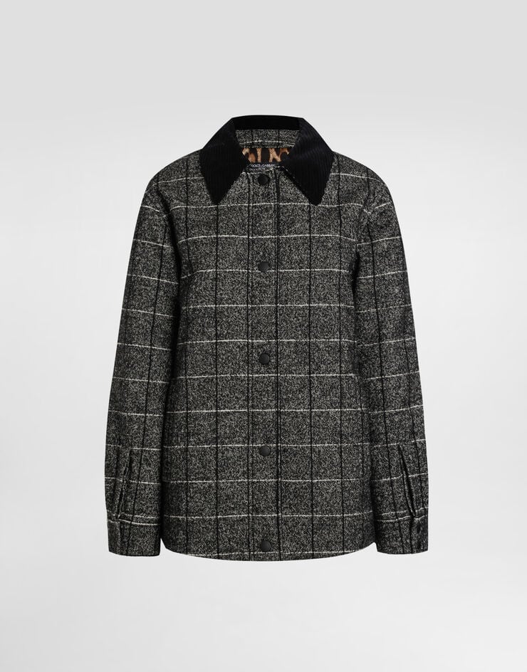 Dolce & Gabbana Wool jacket Multicolor F9S86TGDC9G