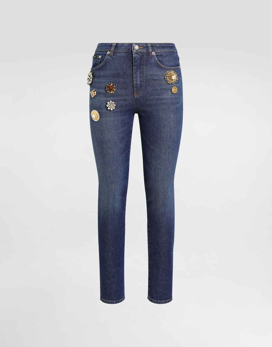 5-pocket denim trousers