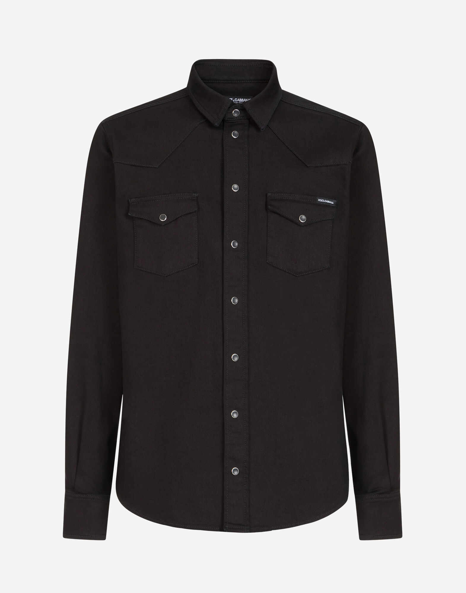 ドルチェ&ガッバーナ ストライプ ストレッチデニム ブラック DOLCE&GABBANA ドルチェ&ガッバーナ ブラック Black デニム