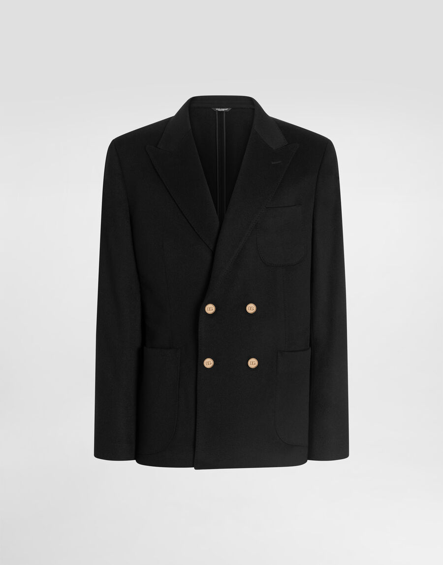 Double-breasted portofino cashmere jacket