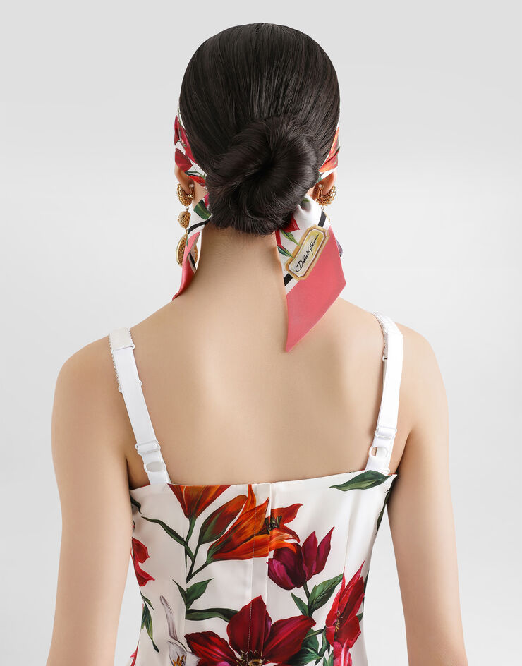 Dolce & Gabbana Flower-print dress Print F6TVVTFSA7V