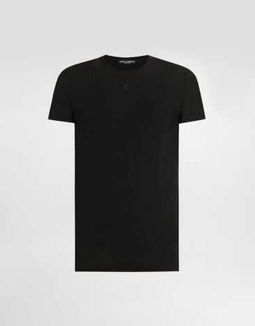 Dolce & Gabbana Cotton t-shirt Black G8SX0ZG7PIY