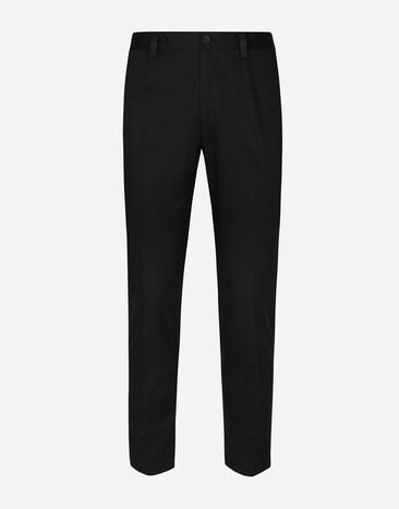Dolce & Gabbana Pantalón de algodón elástico con cintura elástica Estampado G5IF1THI1QA