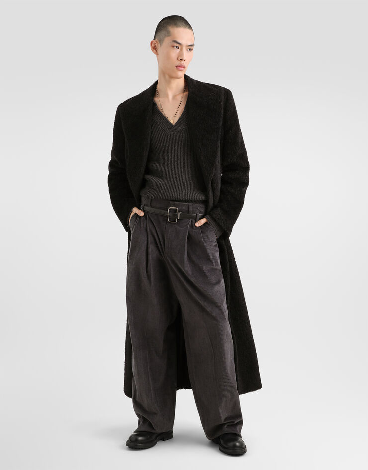 Dolce & Gabbana Velvet trousers Dolce & Gabbana Velvet trousers Grey GP15WTFUWEQ