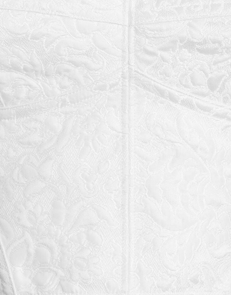 Dolce & Gabbana Top bustier en brocado Dolce & Gabbana Top bustier en brocado White F7BB1THJMR4