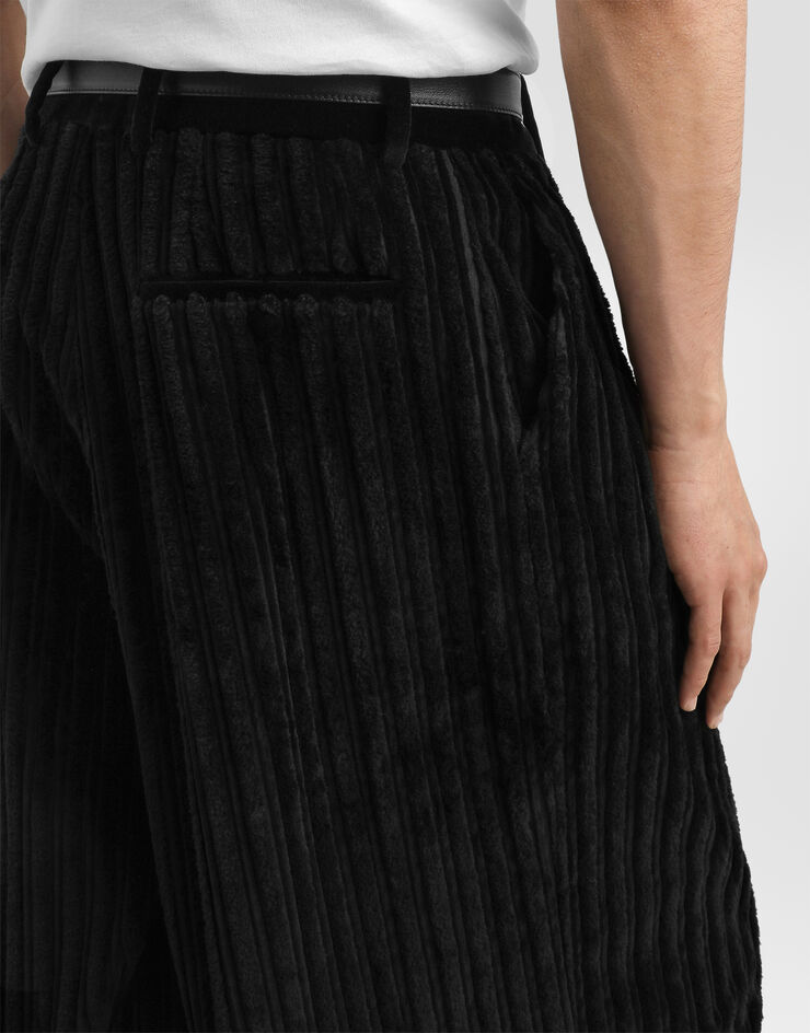 Dolce & Gabbana Corduroy trousers Dolce & Gabbana Corduroy trousers Black GP20FTFRVBE