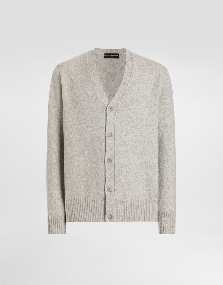 Dolce & Gabbana Cardigan with buttons Grey GXV76TJFMIM