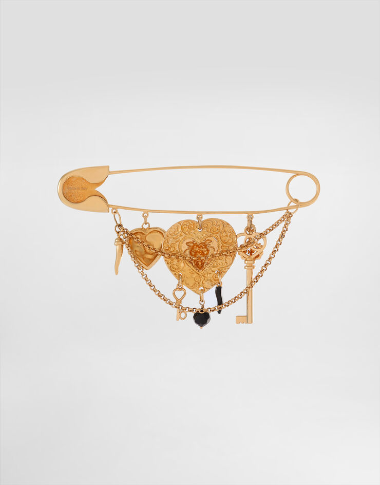 Dolce & Gabbana Porte-clés Devotion Multicolore BI3358A6570