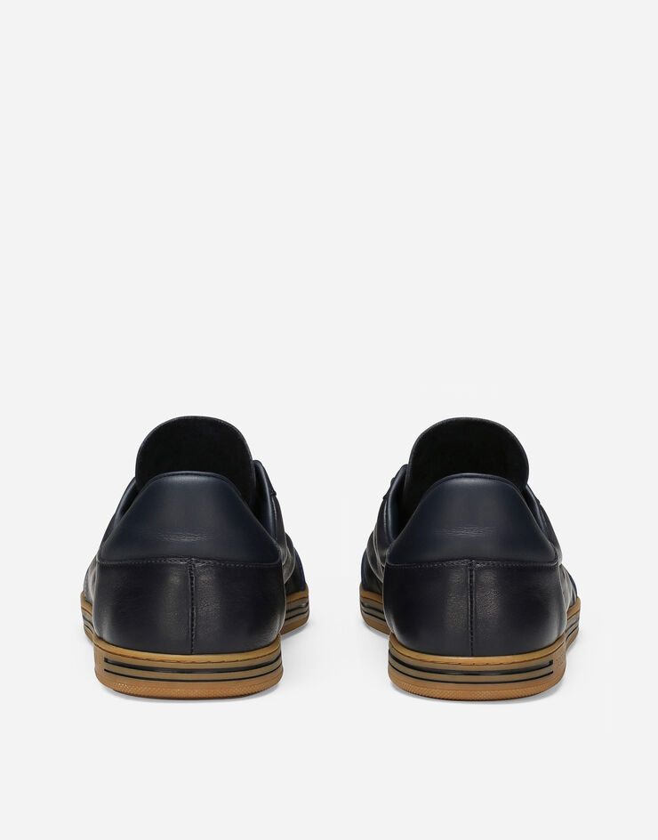 Dolce & Gabbana Sneaker Saint Tropez in pelle di vitello Blu CS2255AR833