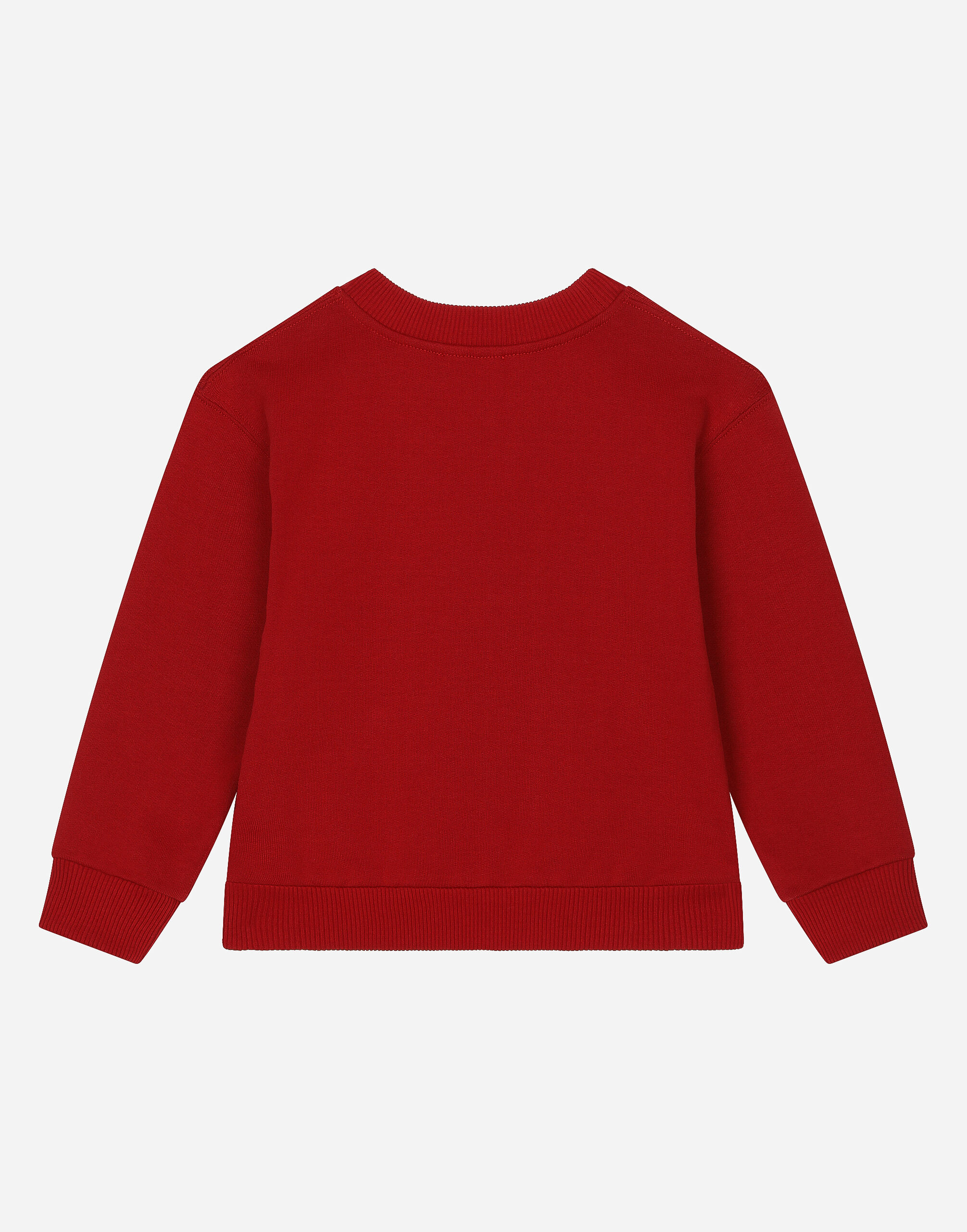 Dolce and gabbana red sweatshirt top