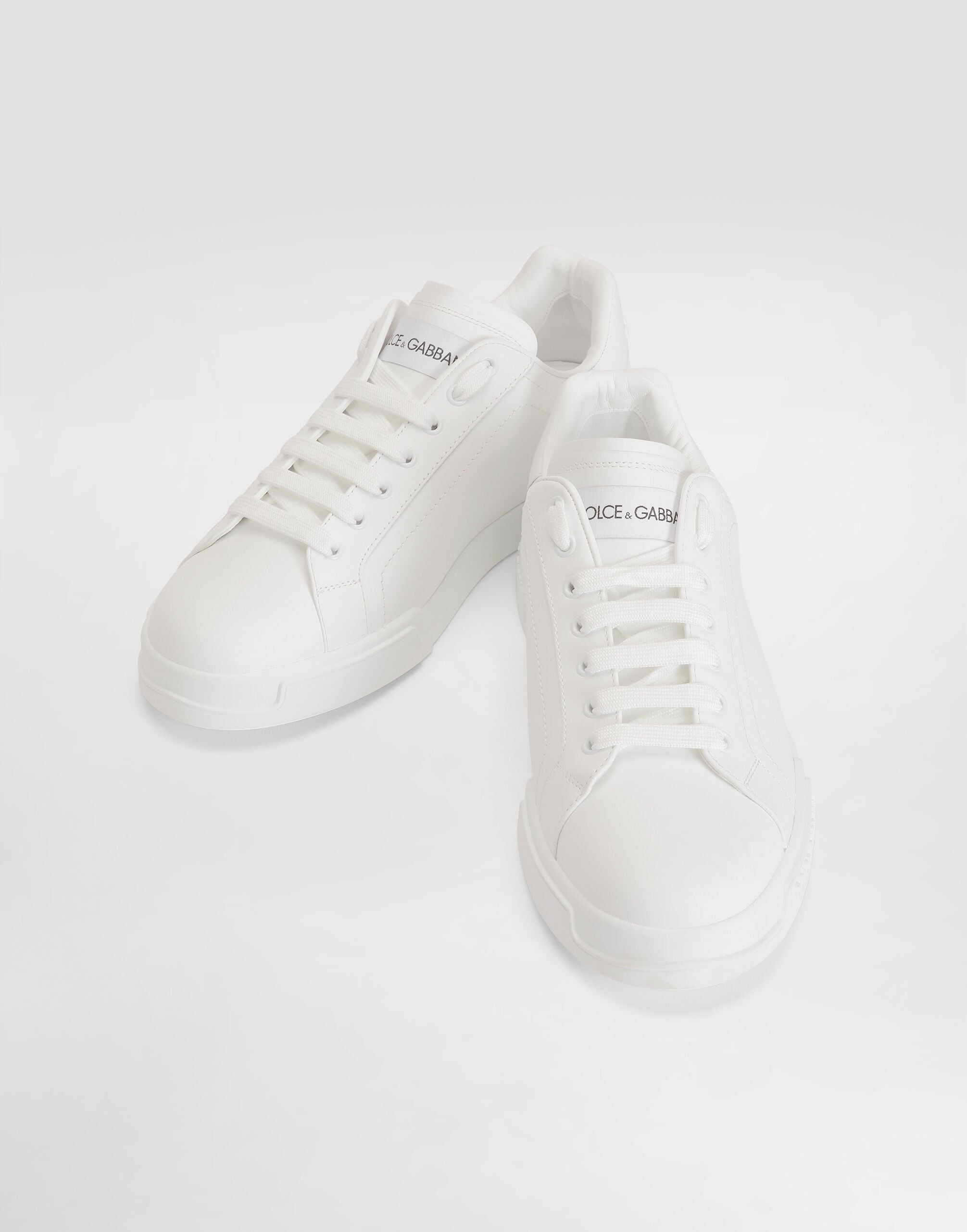 Portofino Light sneaker in calfskin in White for Men
