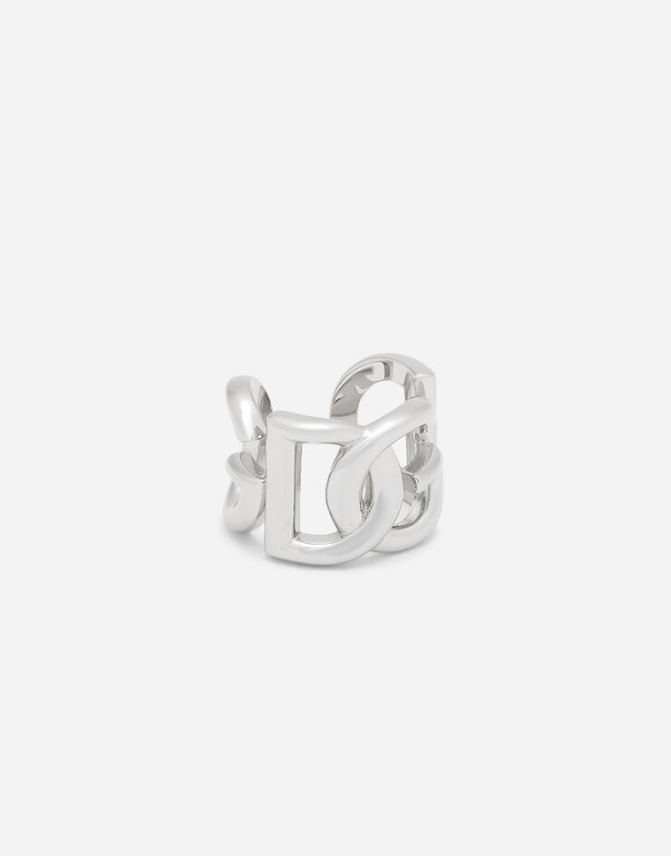 Dolce&Gabbana Ring mit DG-Logo Silber WRP6L1W1111