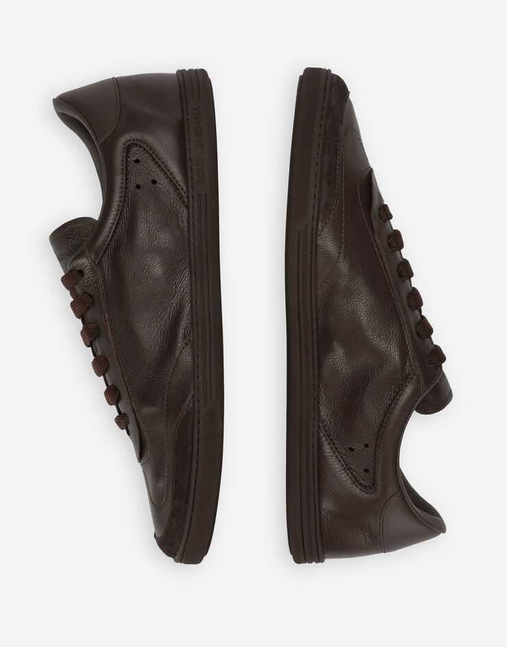 Dolce & Gabbana Sneaker Saint Tropez aus Kalbsleder Braun CS2255AR833
