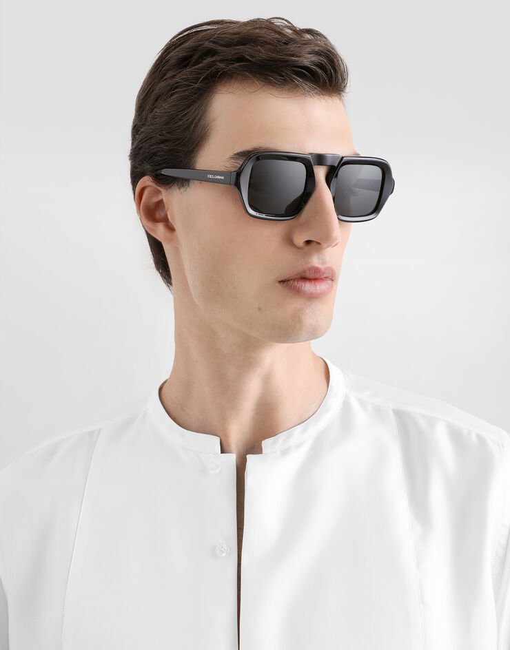 Dolce & Gabbana Silk twill martini shirt Dolce & Gabbana Silk twill martini shirt White G5LF8TFU10S