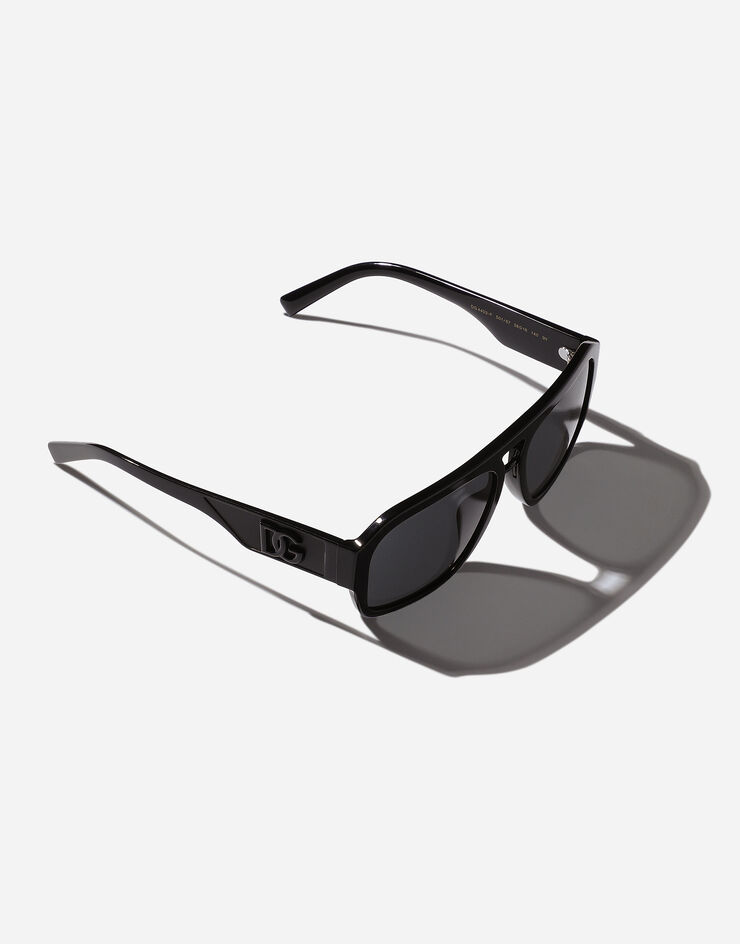 Dolce & Gabbana Sonnenbrille DG Crossed Schwarz VG440AVP187