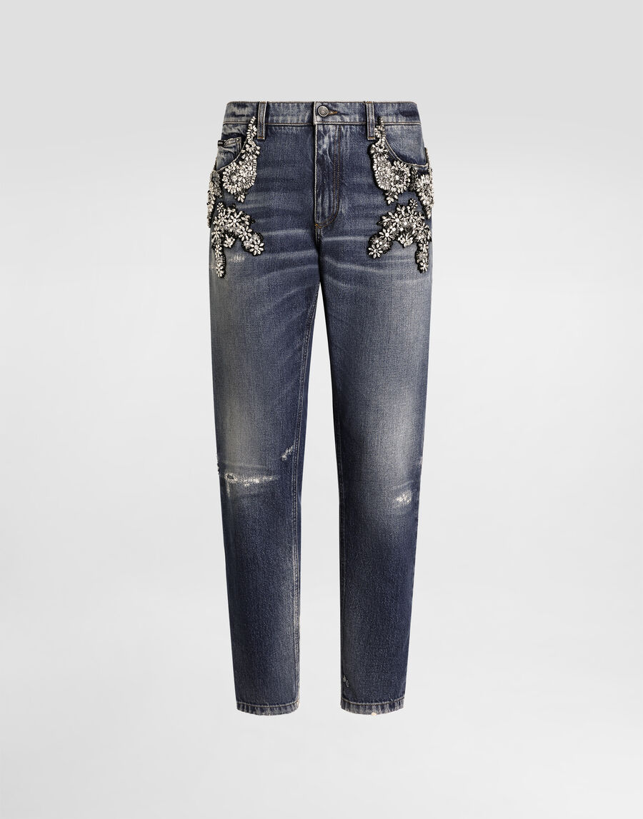 Denim trousers