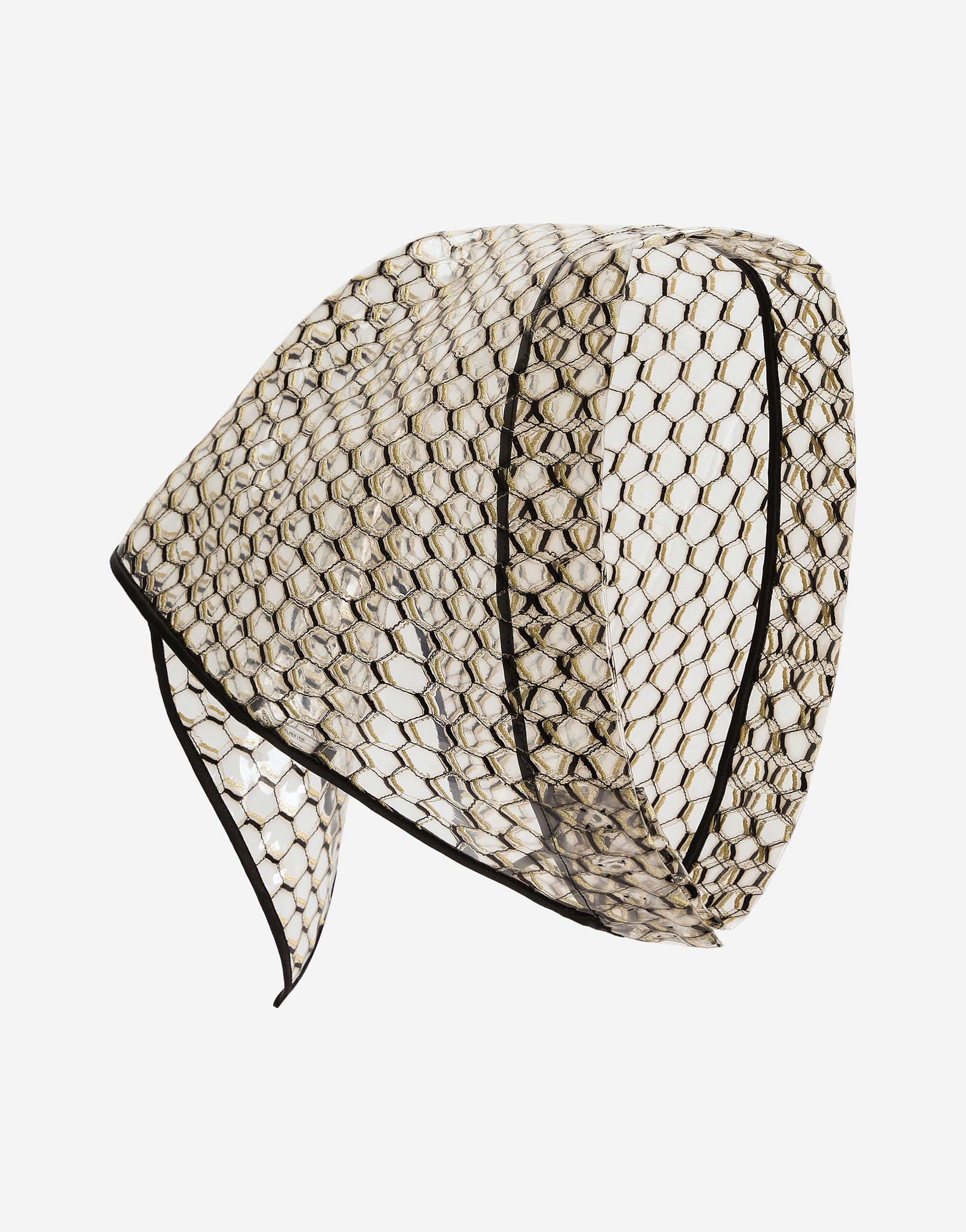 Dolce & Gabbana حجاب مثلثي من البولي فينيل كلوريد أسود FH652AFU2XJ