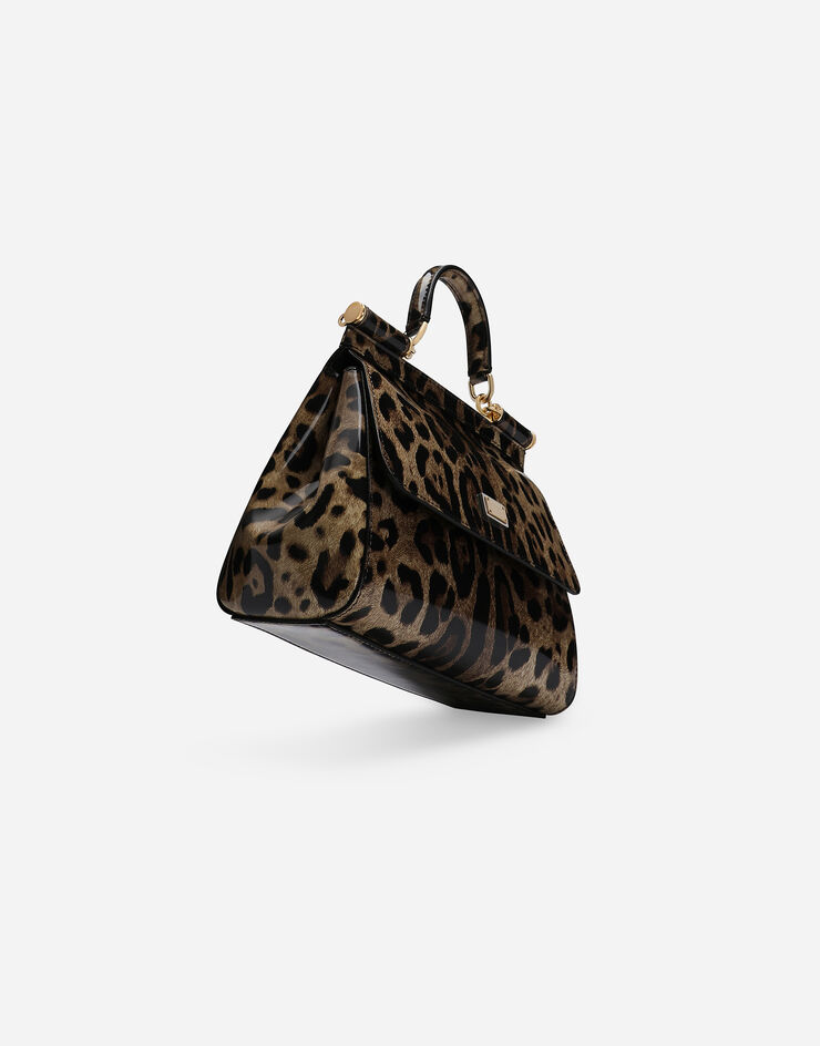 Dolce & Gabbana  Henkeltasche Sicily mittelgroß Animal-Print BB6003AM568