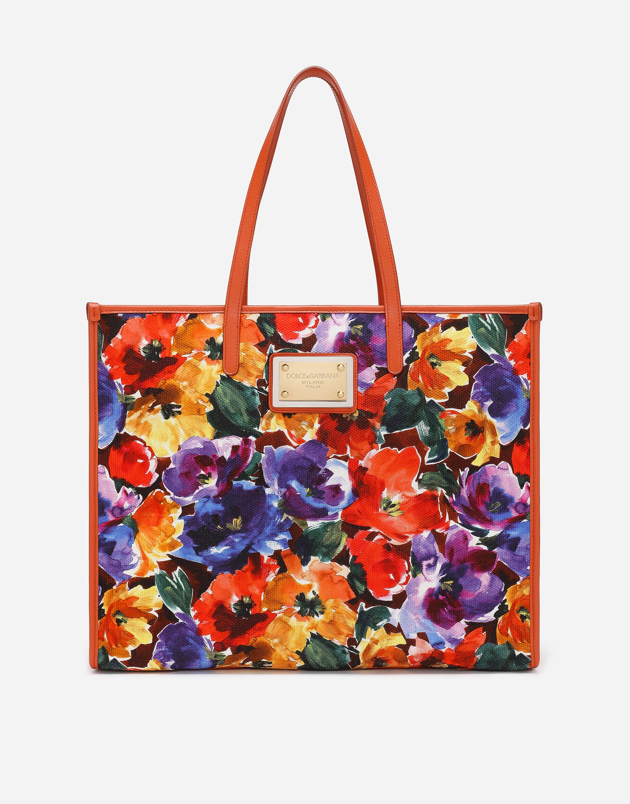 Dolce & Gabbana حقيبة تسوق كبيرة متعدد الألوان BB7270AR355