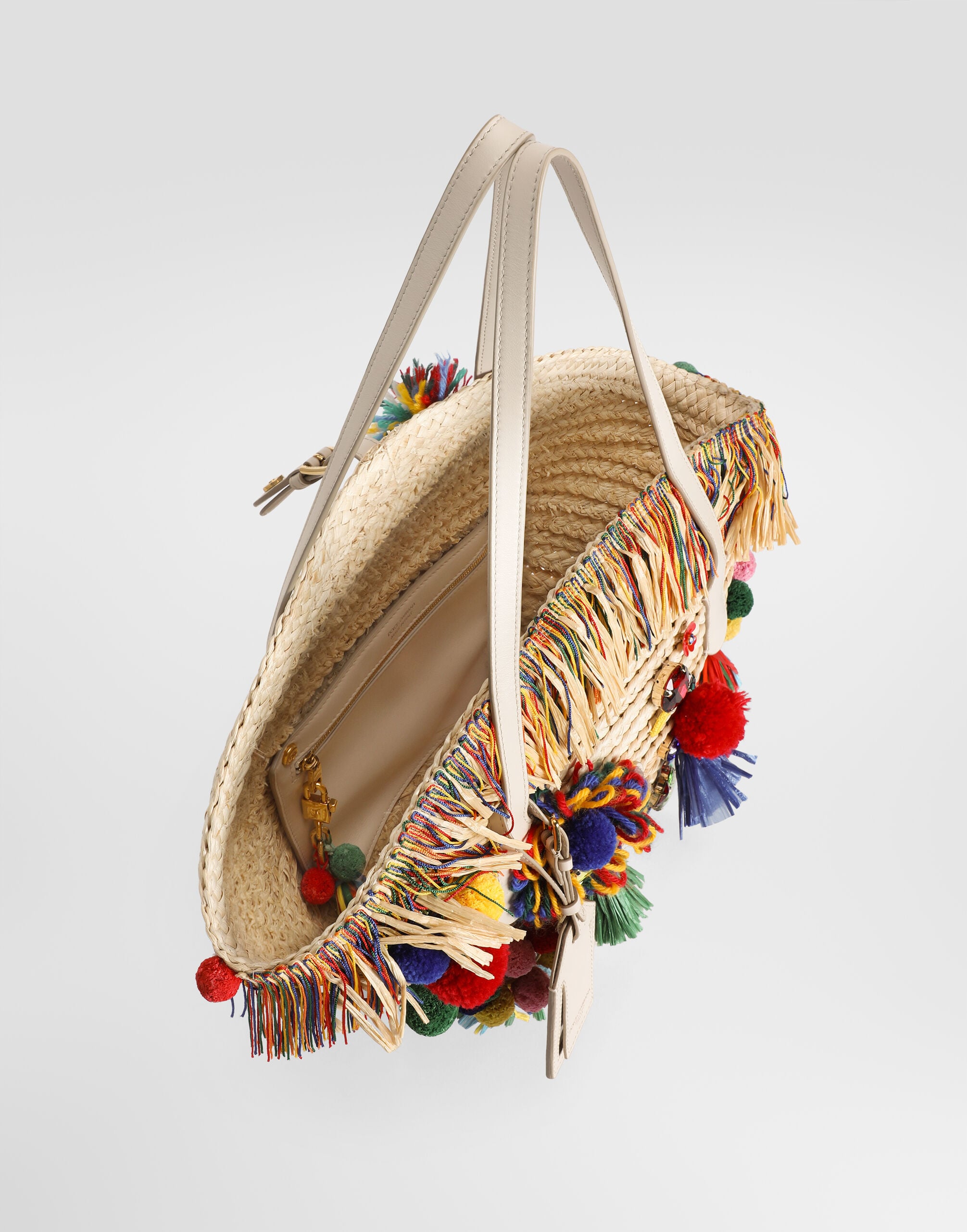Coffa Capri bag with embroidery in Multicolor for Women