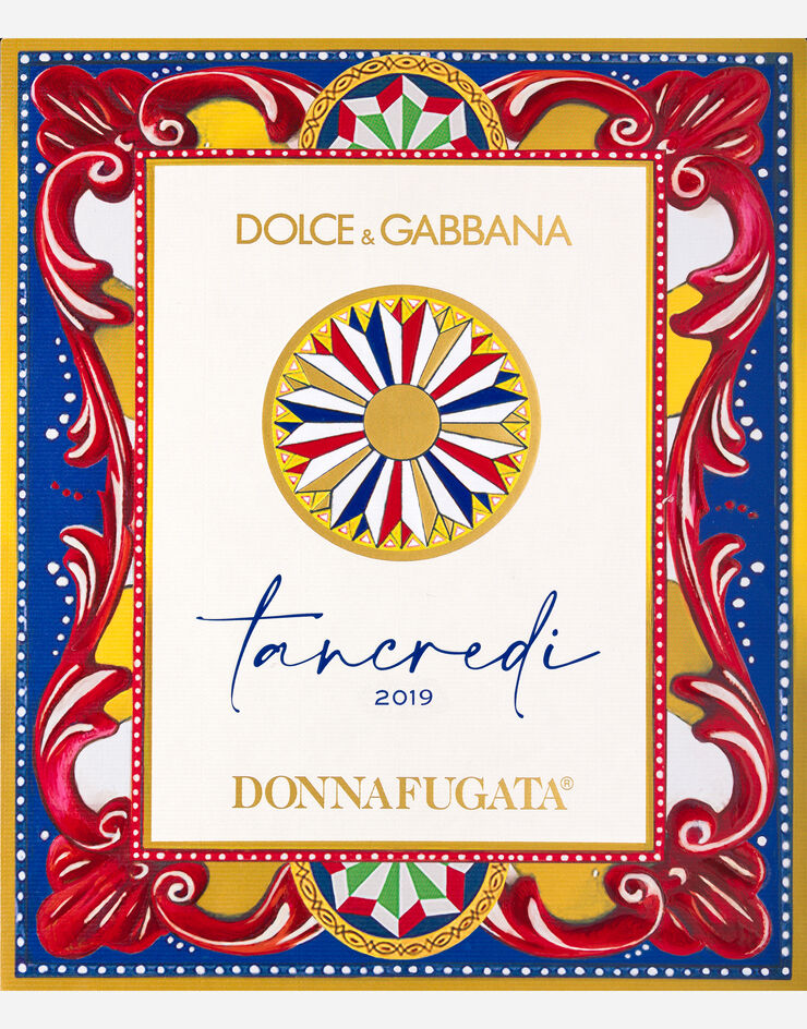 Dolce & Gabbana TANCREDI 2019 - Terre Siciliane IGT Tinto (Baltasar 12 l) Caja de madera Multicolor PW0419RES12