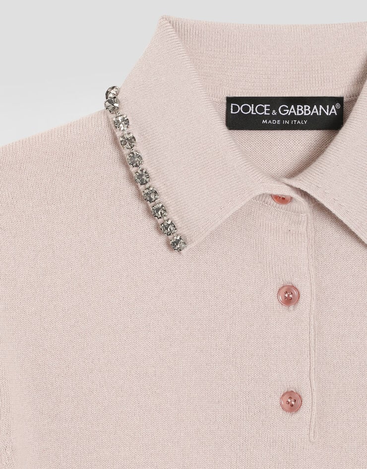 Dolce & Gabbana スムース カシミア プルオーバー Dolce & Gabbana スムース カシミア プルオーバー FXZ06ZJBW1M