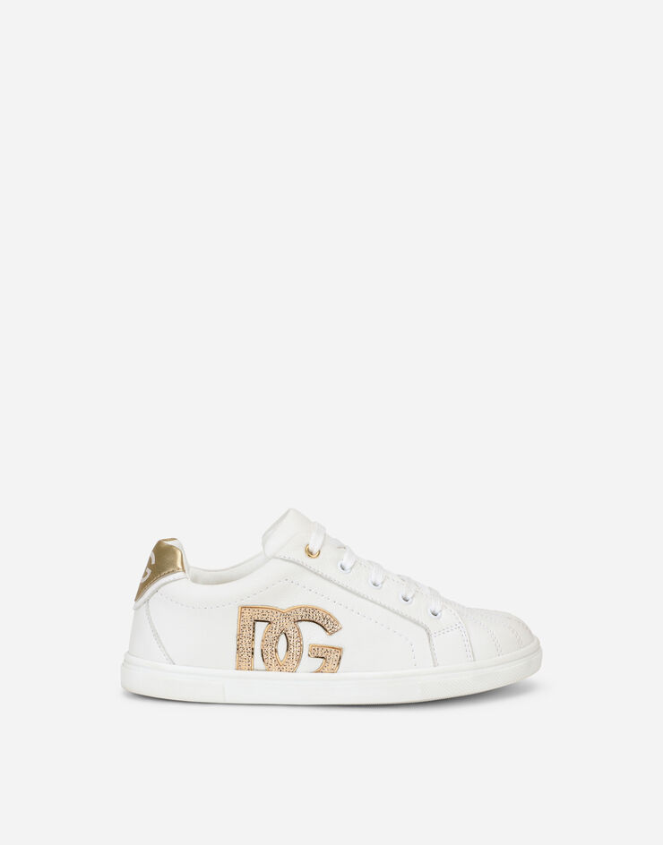 Snk Bassa Allacciata in White for for Women | Dolce&Gabbana®