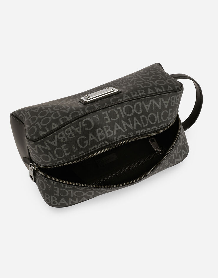 Dolce & Gabbana Necessaire aus beschichtetem Jacquard Mehrfarbig BT0989AJ705