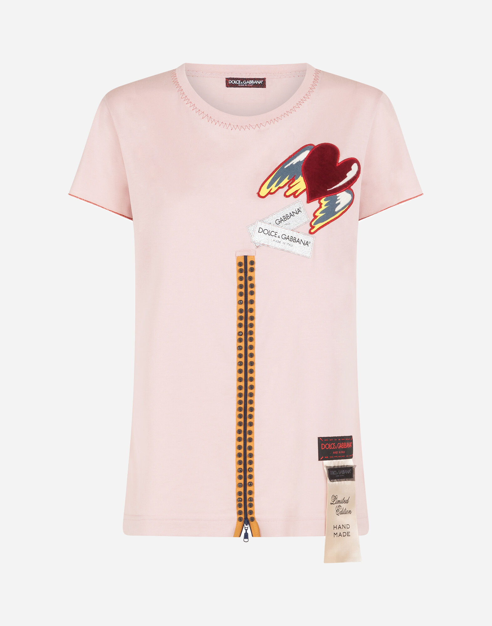 Dolce gabbana discount heart t shirt