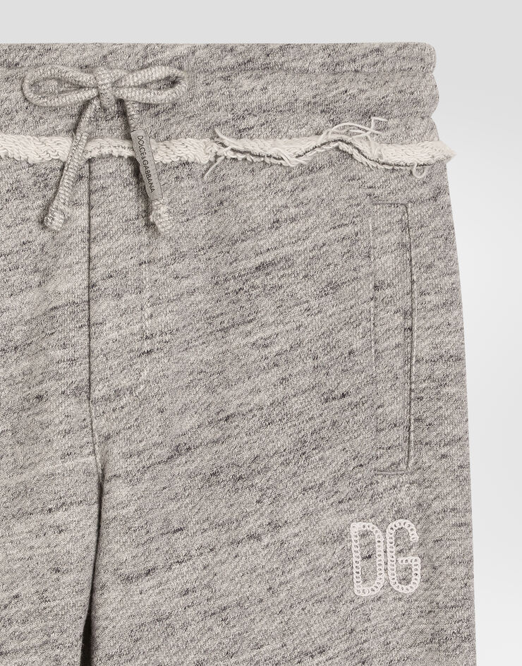 Dolce & Gabbana Fleece trousers Grey L4JPLYHU7Y4