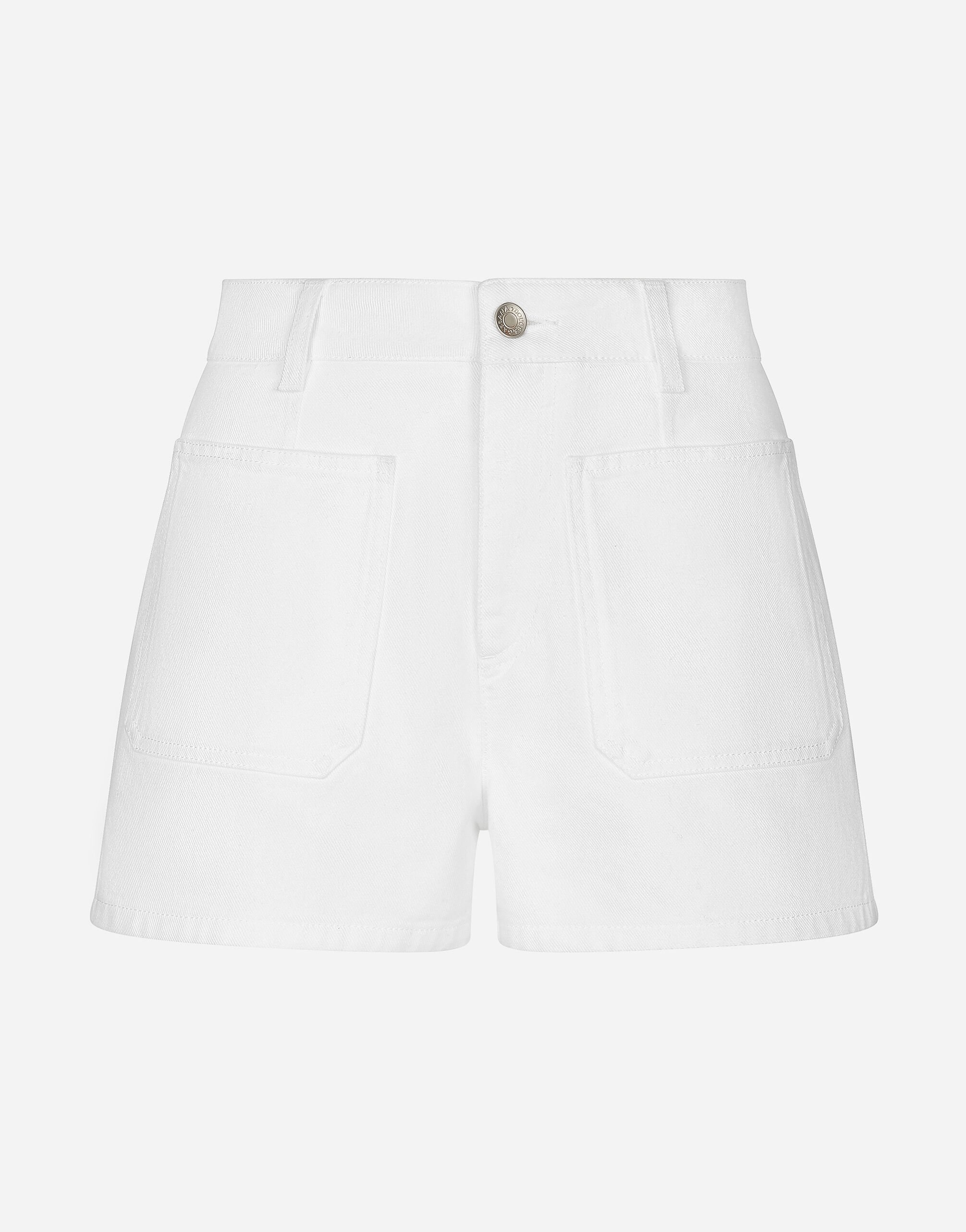 Dolce & Gabbana Shorts in denim Stampa F6ADLTHH5A0