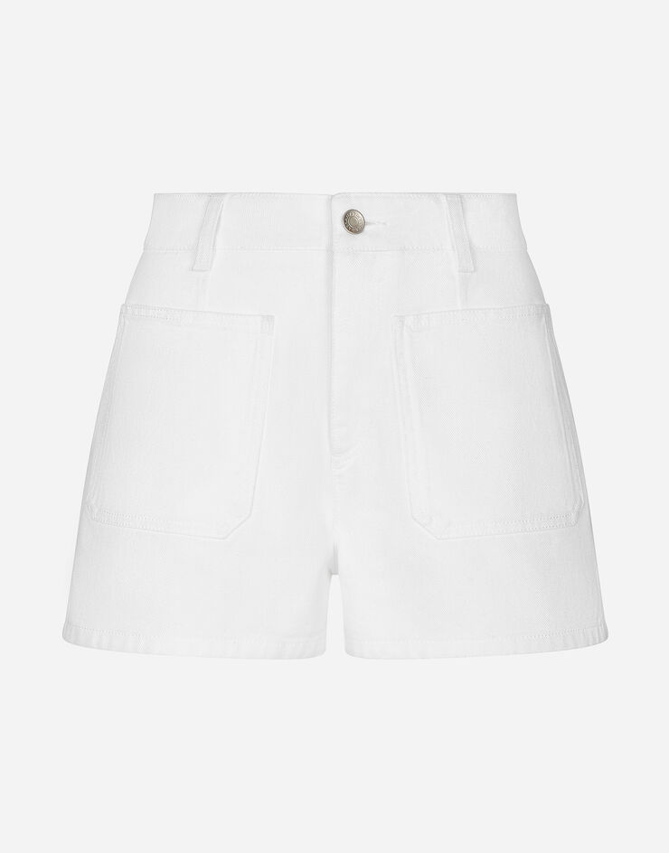 Dolce & Gabbana Shorts vaqueros Multicolor FTC37DG8KU9