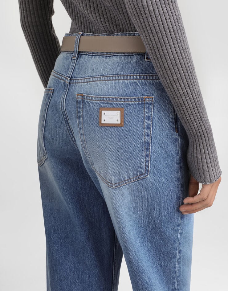 Dolce & Gabbana 5-pocket denim trousers Multicolor FTDCLDG8NQ8