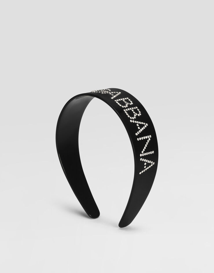 Dolce & Gabbana PVC hairband Black WHR2J2W1111