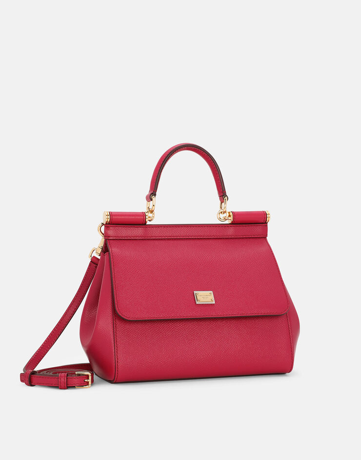 Dolce & Gabbana Bolso de mano Sicily mediano Fucsia BB6003A1001