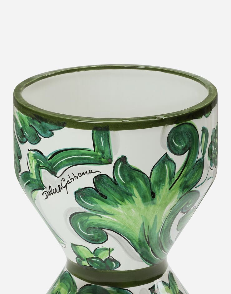 Dolce & Gabbana Outdoor Vase Small Multicolor TCC030TCAC1
