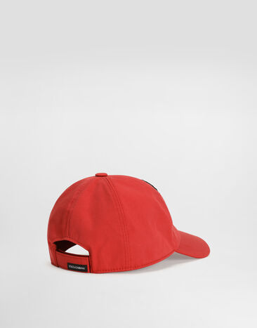 Dolce & Gabbana Drill baseball hat with DG rugby patch Multicolor LB4H80G7PWK