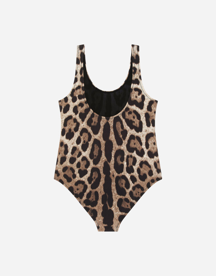 Dolce & Gabbana Leopard-print one-piece swimsuit Animal Print L5J812FSGDM