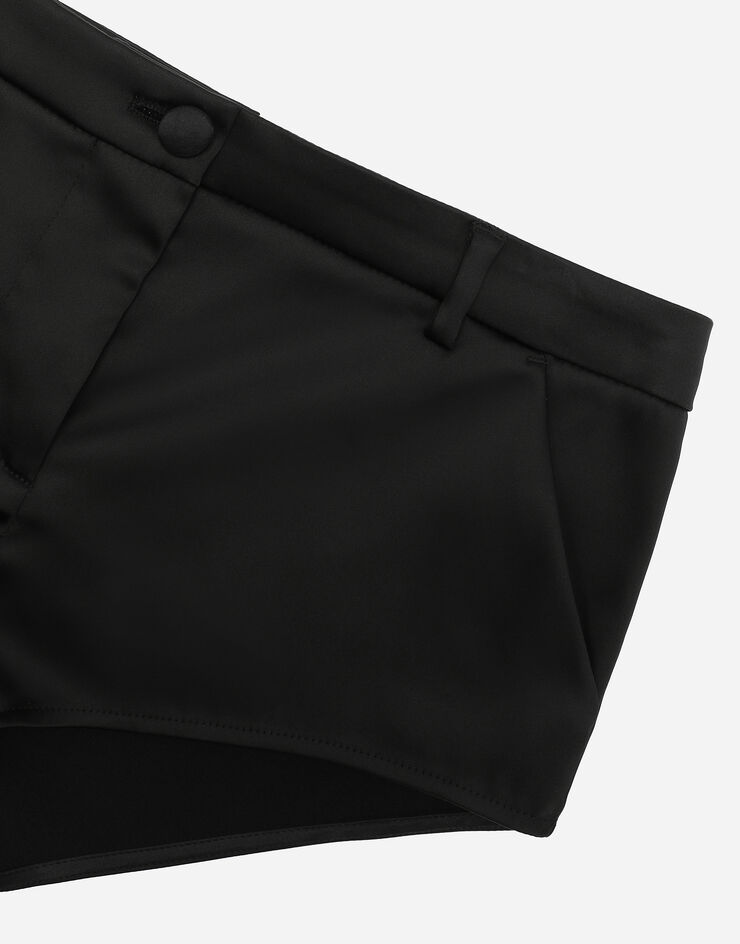 Dolce & Gabbana Satin shorts Black FTC4LTFURHM