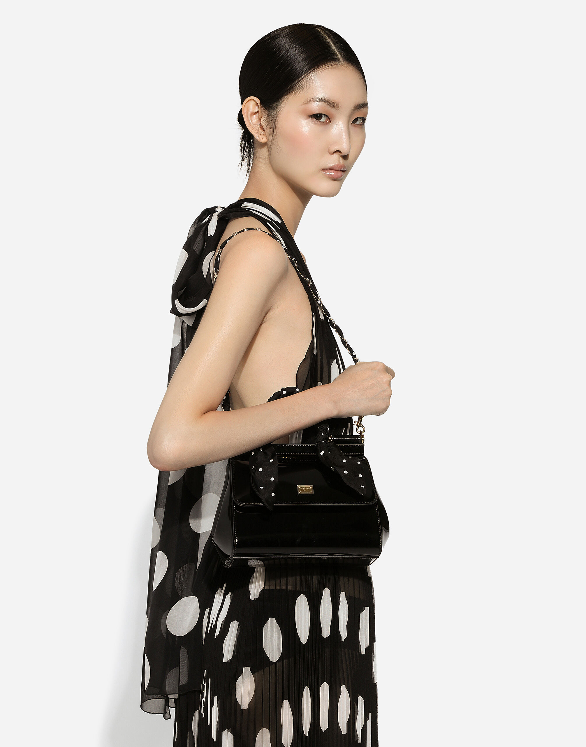 Dolce & Gabbana シルクタフタコート　ブラック38 Dolce & Gabbana シルクタフタコート ブラック38