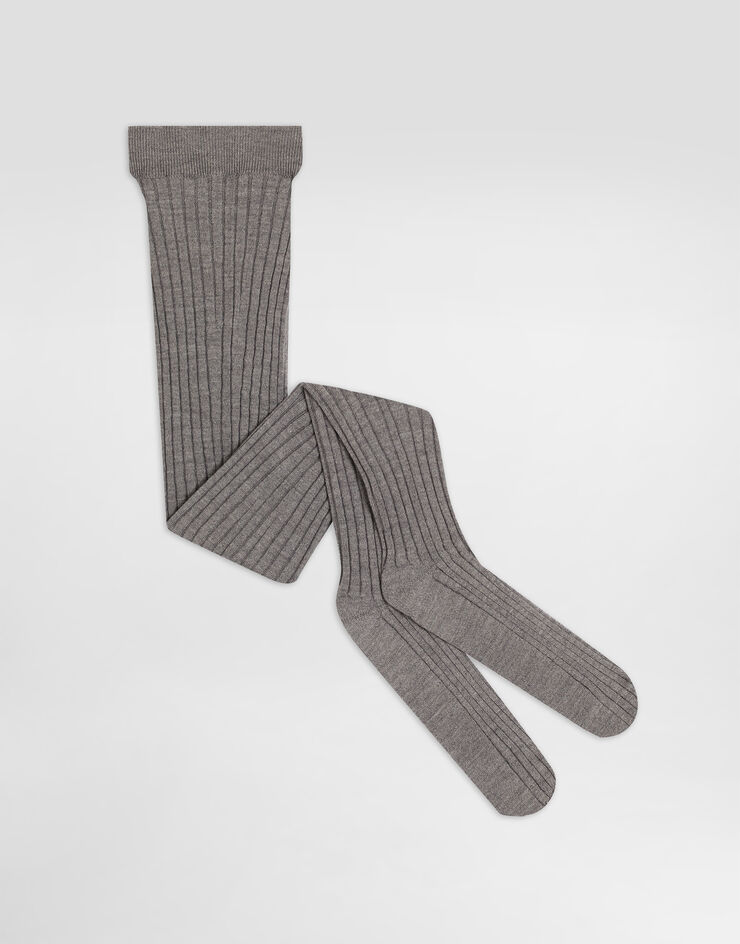 Dolce & Gabbana Hold-up socks Grey FXP17TJDVGH