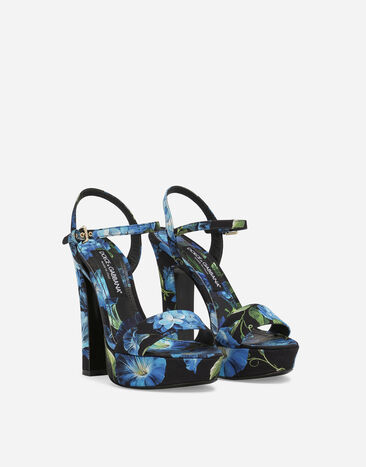 Dolce & Gabbana Charmeuse platform sandals Multicolor CR1686AQ774