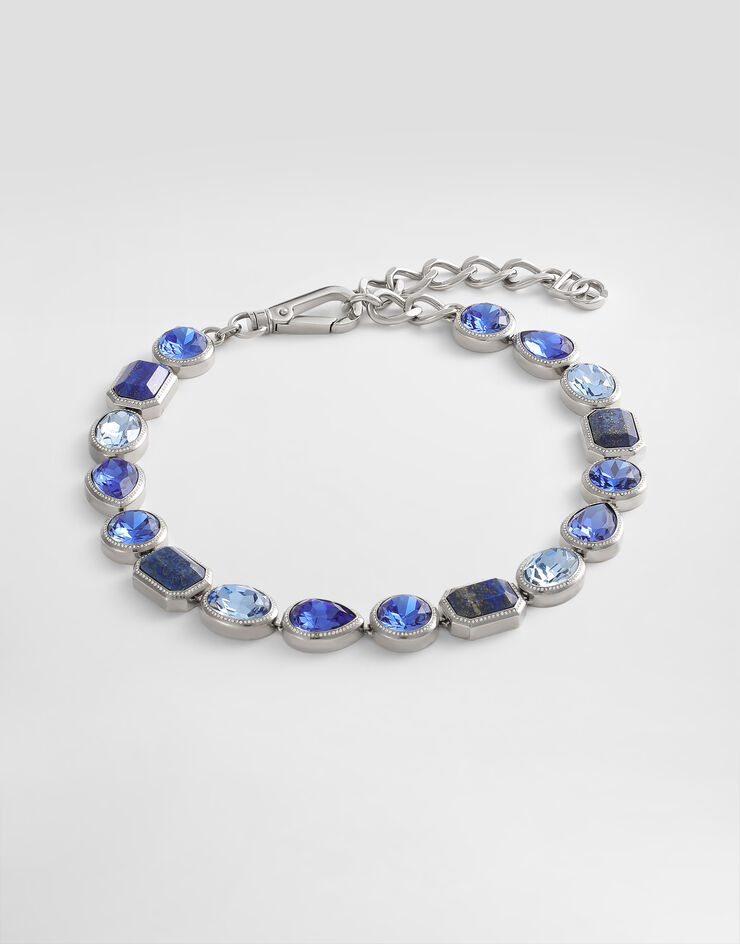 Dolce & Gabbana Necklace with rhinestones Silver WNS3S5W1111