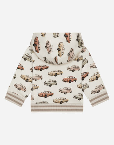 Dolce & Gabbana Jersey hoodie with print Print L1JWITHS7O3