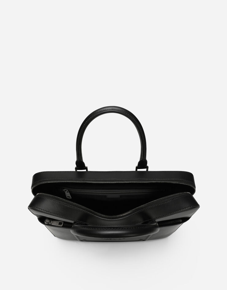 Dolce & Gabbana Calfskin briefcase Black BM2298AG218