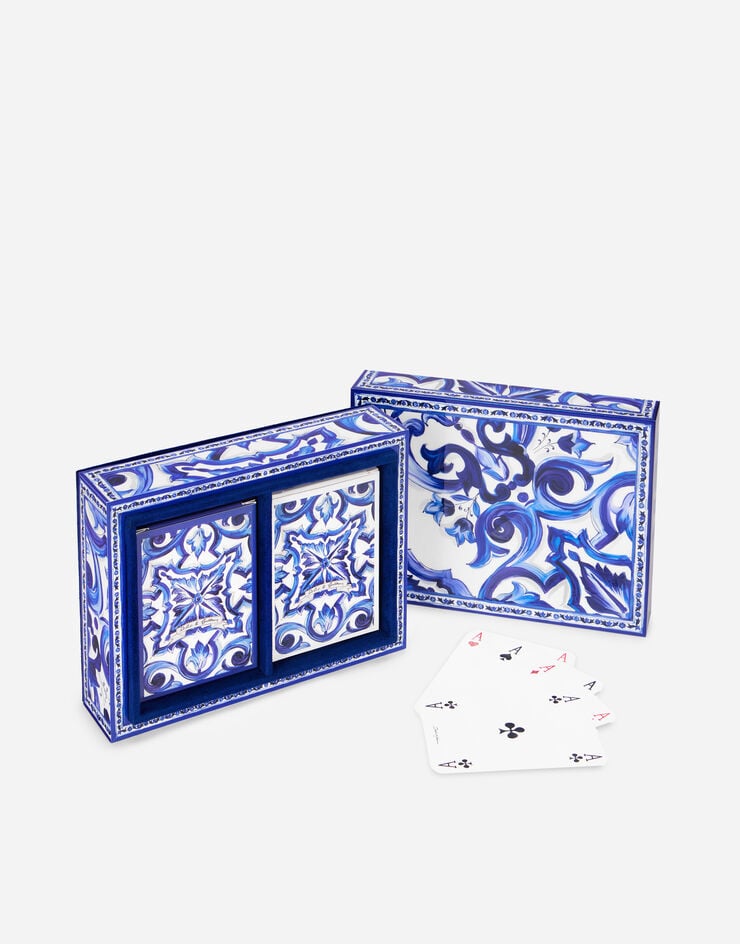 Dolce & Gabbana Plexiglass Poker Set Dolce & Gabbana Plexiglass Poker Set Multicolor TCC209TCAN4