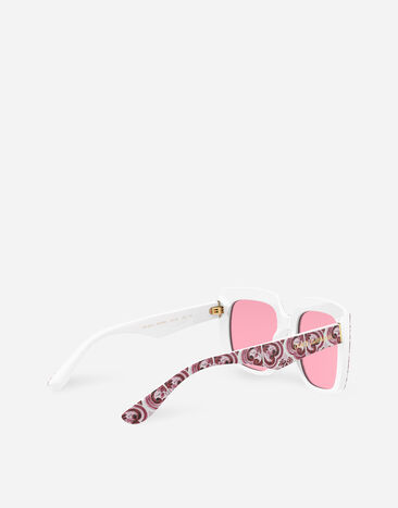 Dolce & Gabbana Maiolica Sunglasses Fuchsia VG4414VP584