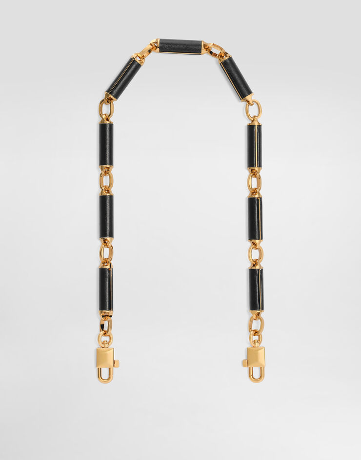 Dolce & Gabbana 백 숄더 스트랩 카프스킨 소재 블랙 BI3569A9S25