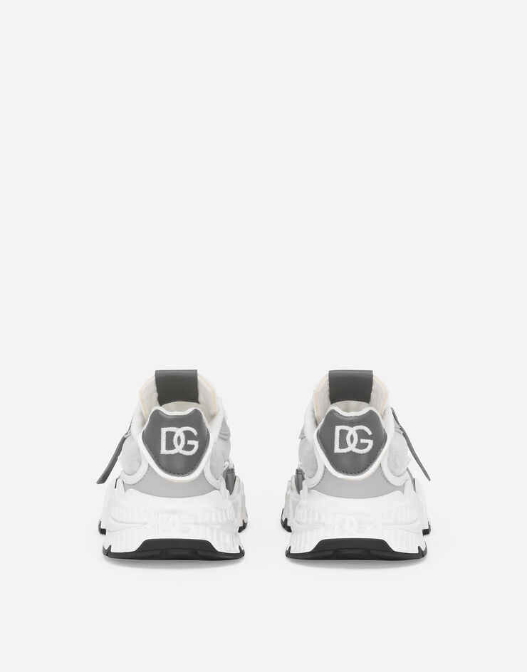 Dolce & Gabbana Sneaker Airmaster aus Netzgewebe mit Dolce&Gabbana-Logoprint Weiss DA5163AB309