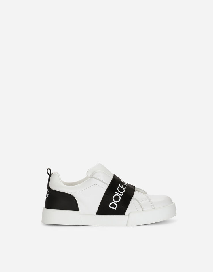 Dolce & Gabbana Calfskin Portofino slip-on sneakers Multicolor DA5129AD825